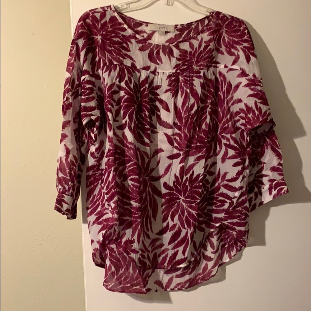Patterned LOFT top